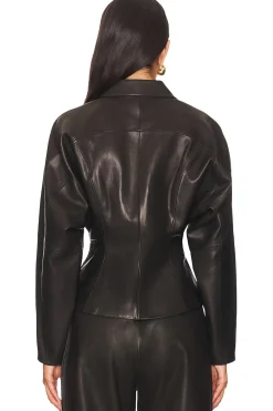Fitted Leather Jacket