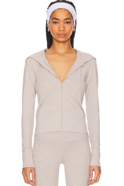 Fitted Zip Up Hoodie