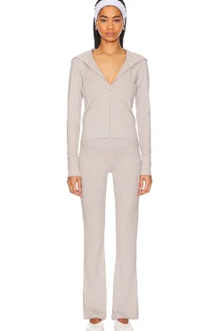 Fitted Zip Up Hoodie