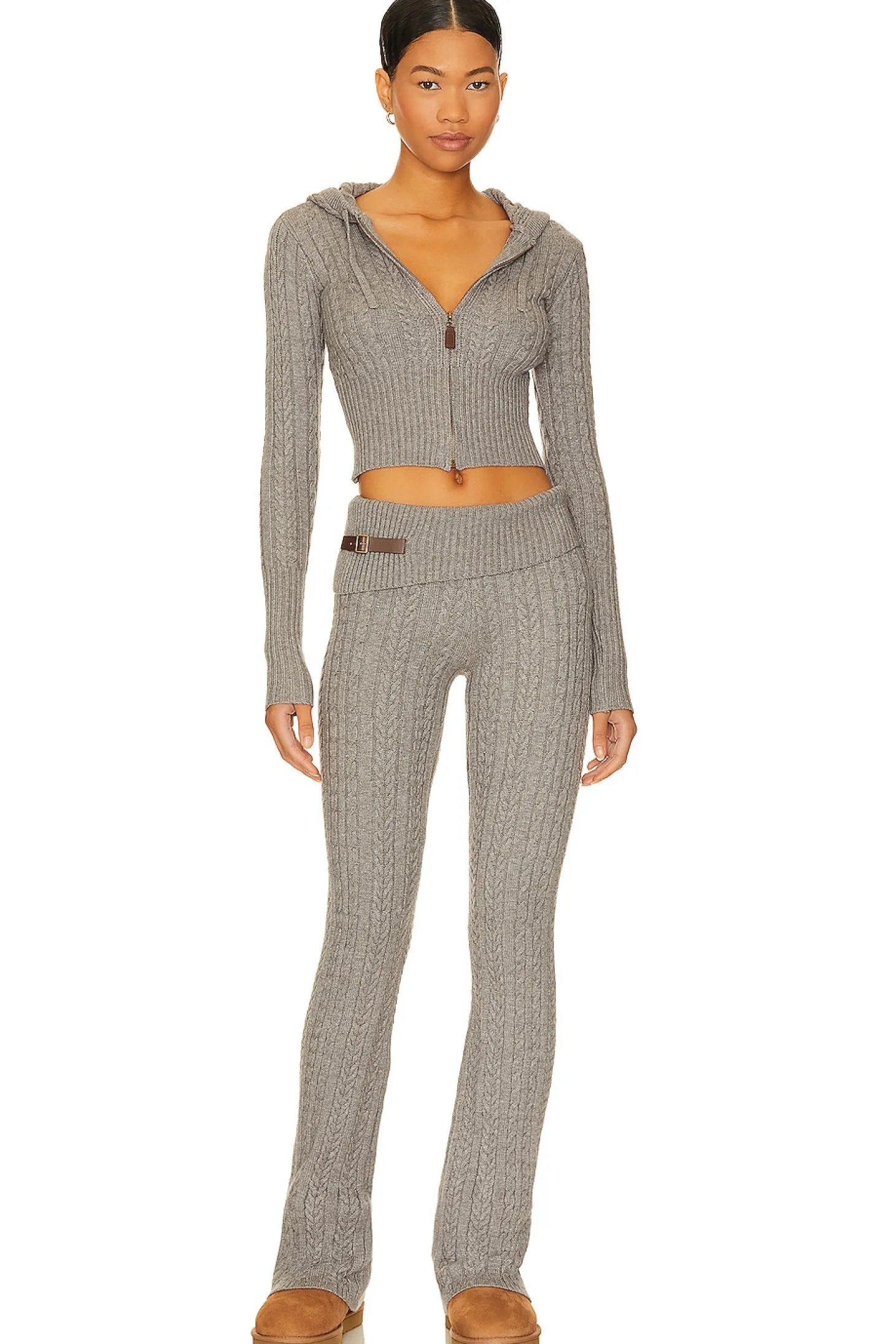 Fleur Cable Knit Pant