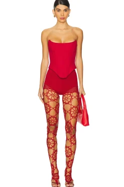 Floral Crochet Leggings