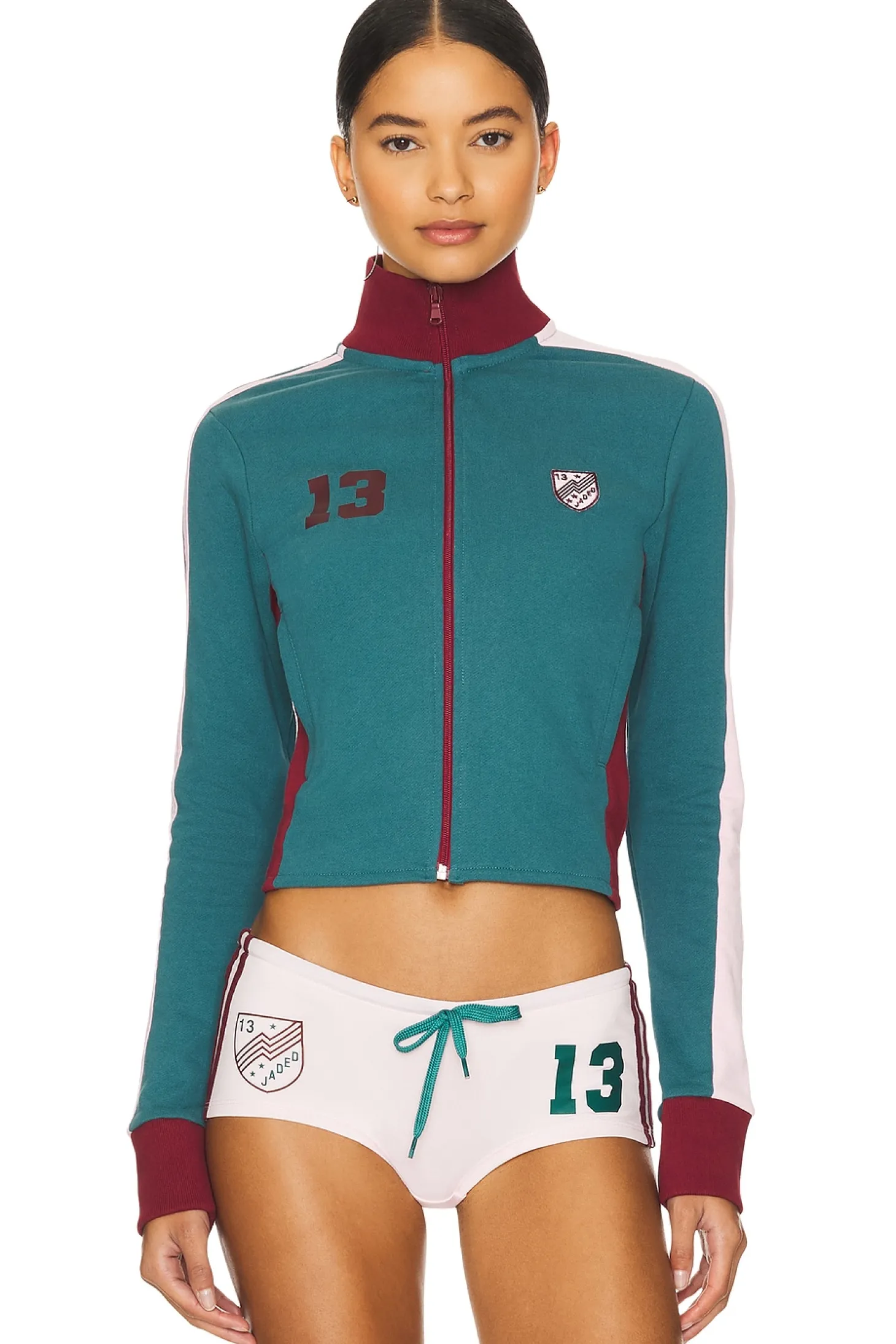 Football Zip Track Top