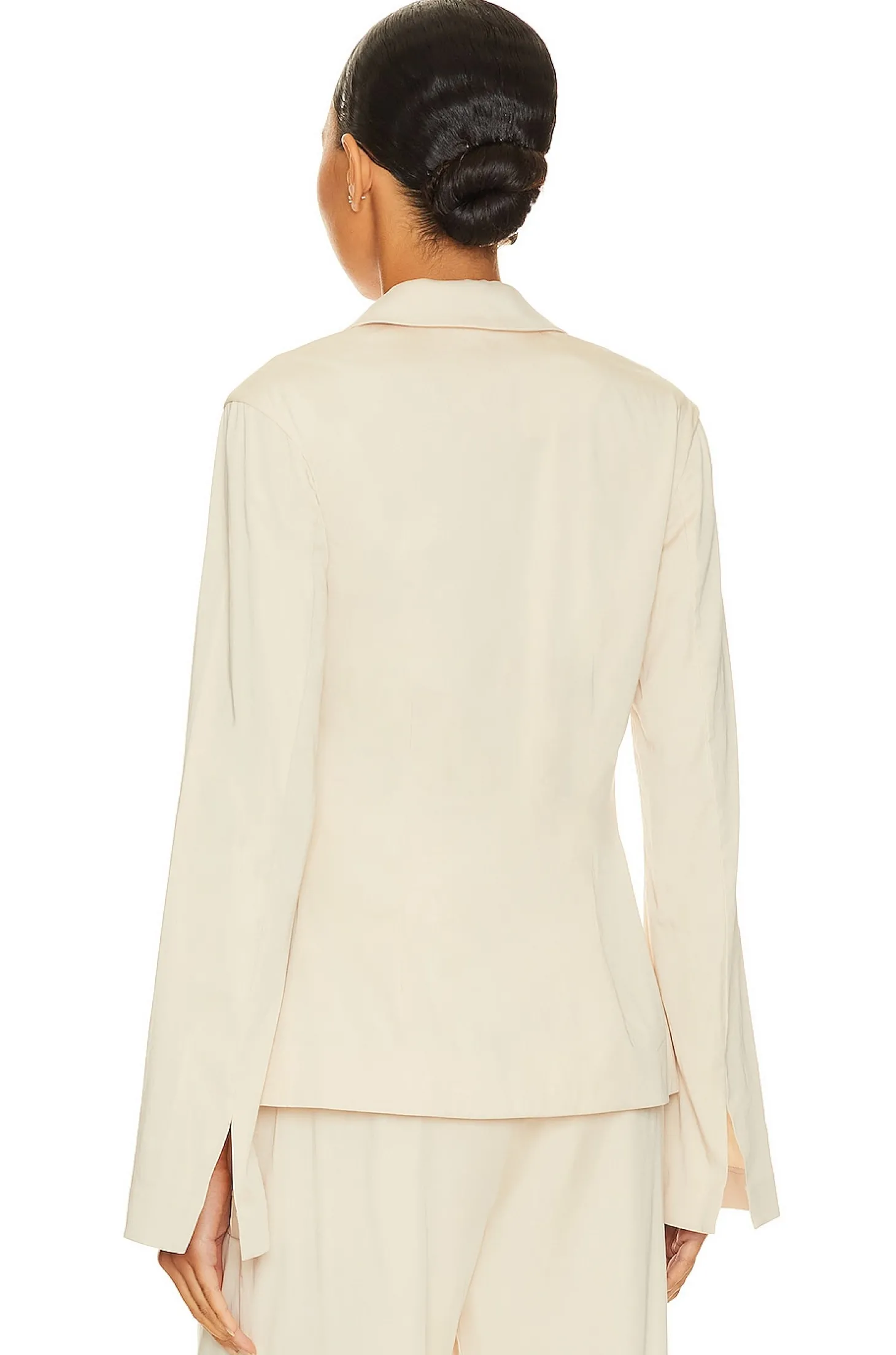 Franca Tie Front Blazer Top