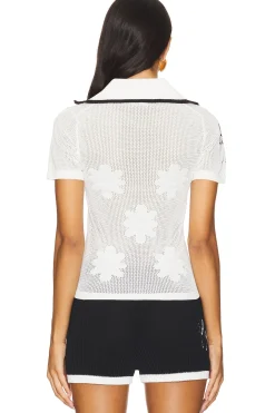 Francie Knitted Polo