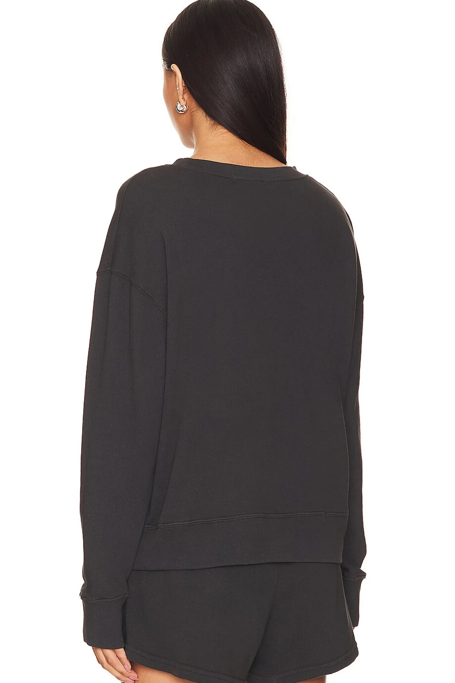 French Terry Pullover Sweatshirt