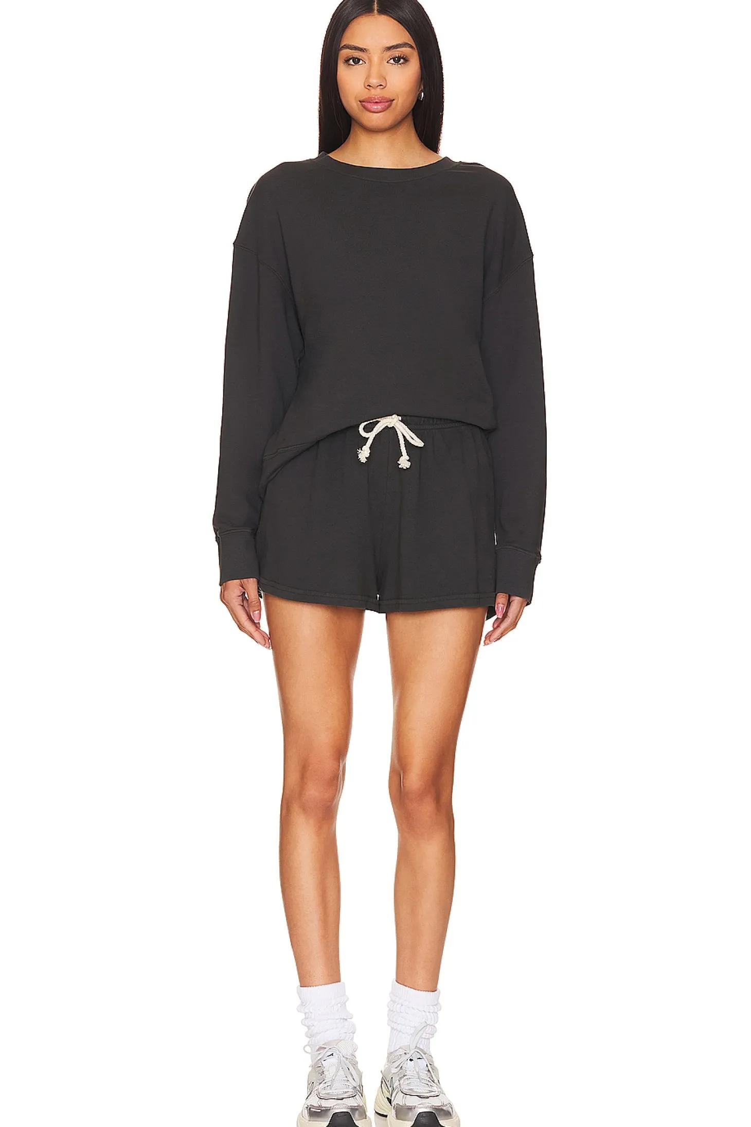 French Terry Pullover Sweatshirt