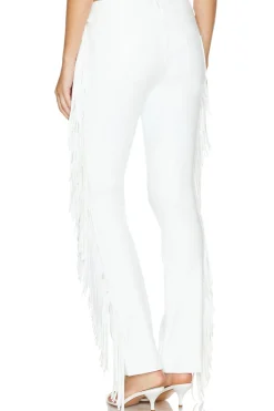 Fringe Boot Leg Jean