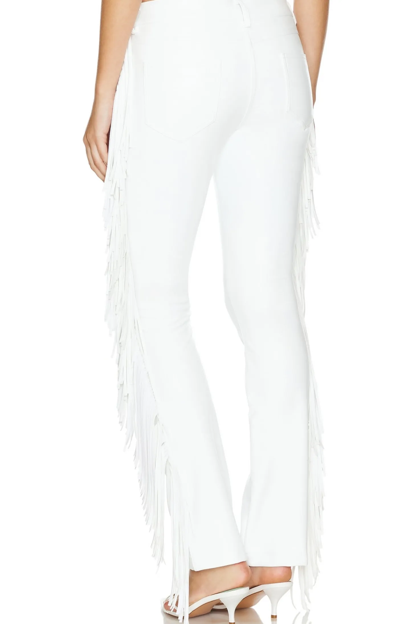 Fringe Boot Leg Jean