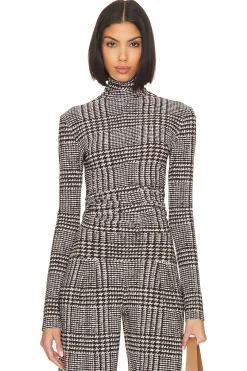 Front Zip Slim Fit Turtle Top