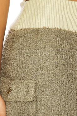 Fuzzy Cargo Skirt