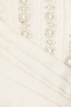 Genevive Blanc High Low Dress