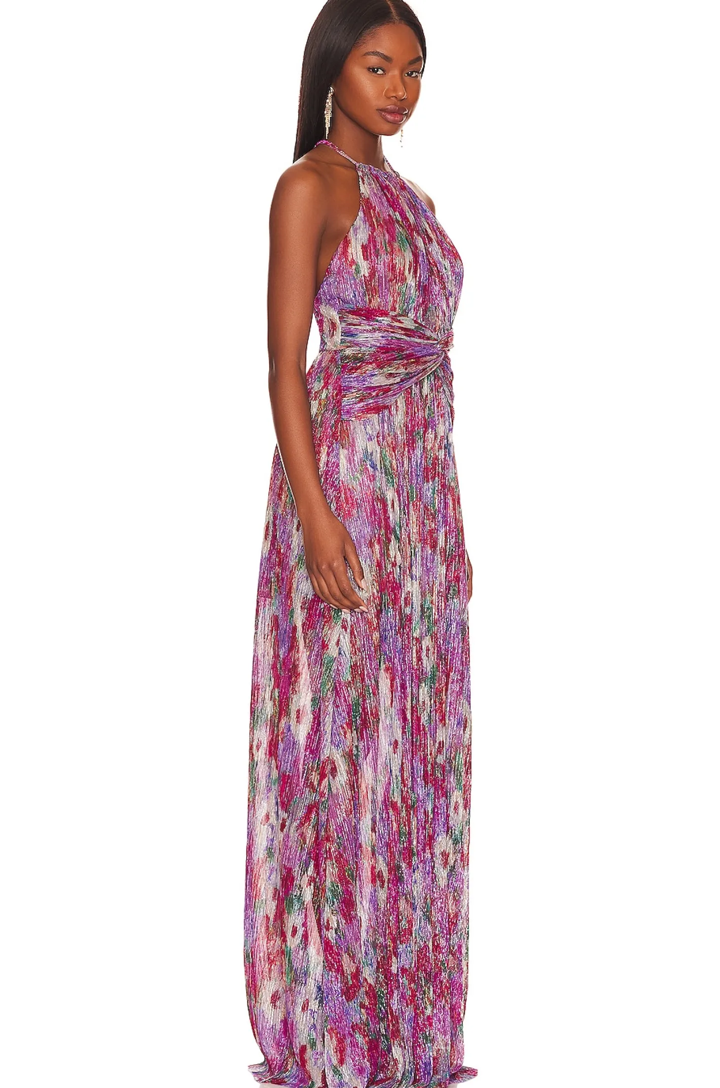Halter Neck Maxi Dress