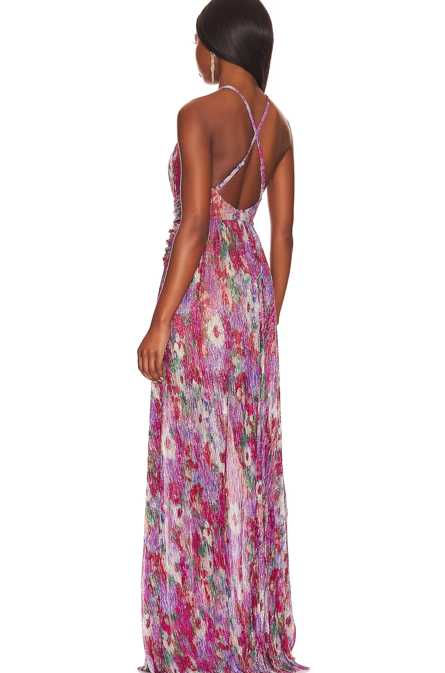 Halter Neck Maxi Dress