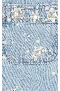 Hand-Beaded Shorts