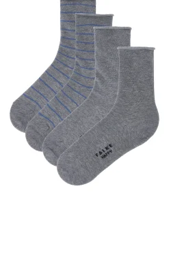 Happy Stripe 2-pack Sock