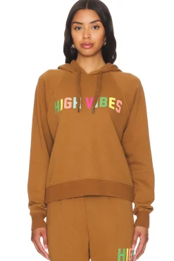 High Vibes Harper Crop Hoodie