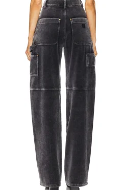 High Waisted Pant With Panel Detail