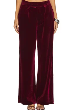 High Waisted Pleated Trouser
