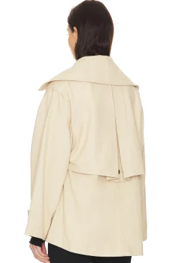 Highlands Peacoat In Tea Combo