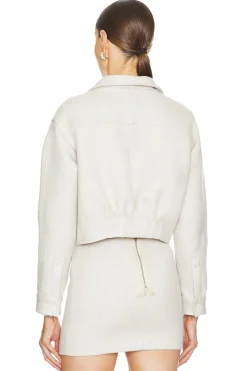 Holis Cropped Pleated Jacket