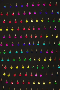 Iiana Sequins Beaded Sleeveless Top