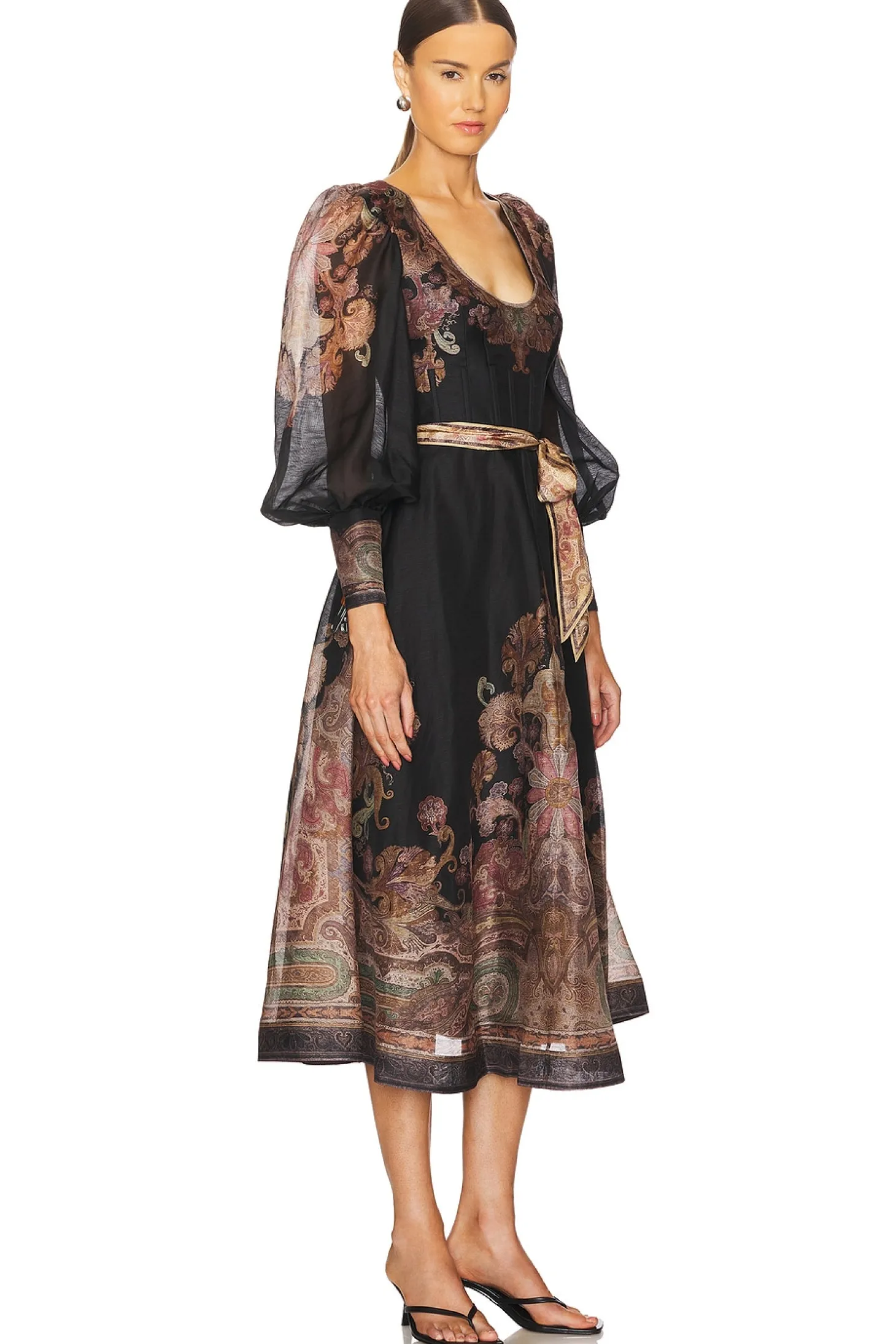 Illustration Structured Dress