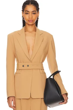 Irena Blazer With Belt