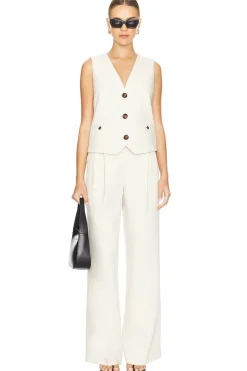 Irena High Waisted Tailored Pant