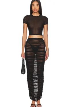 Isabella Sheer Maxi Skirt