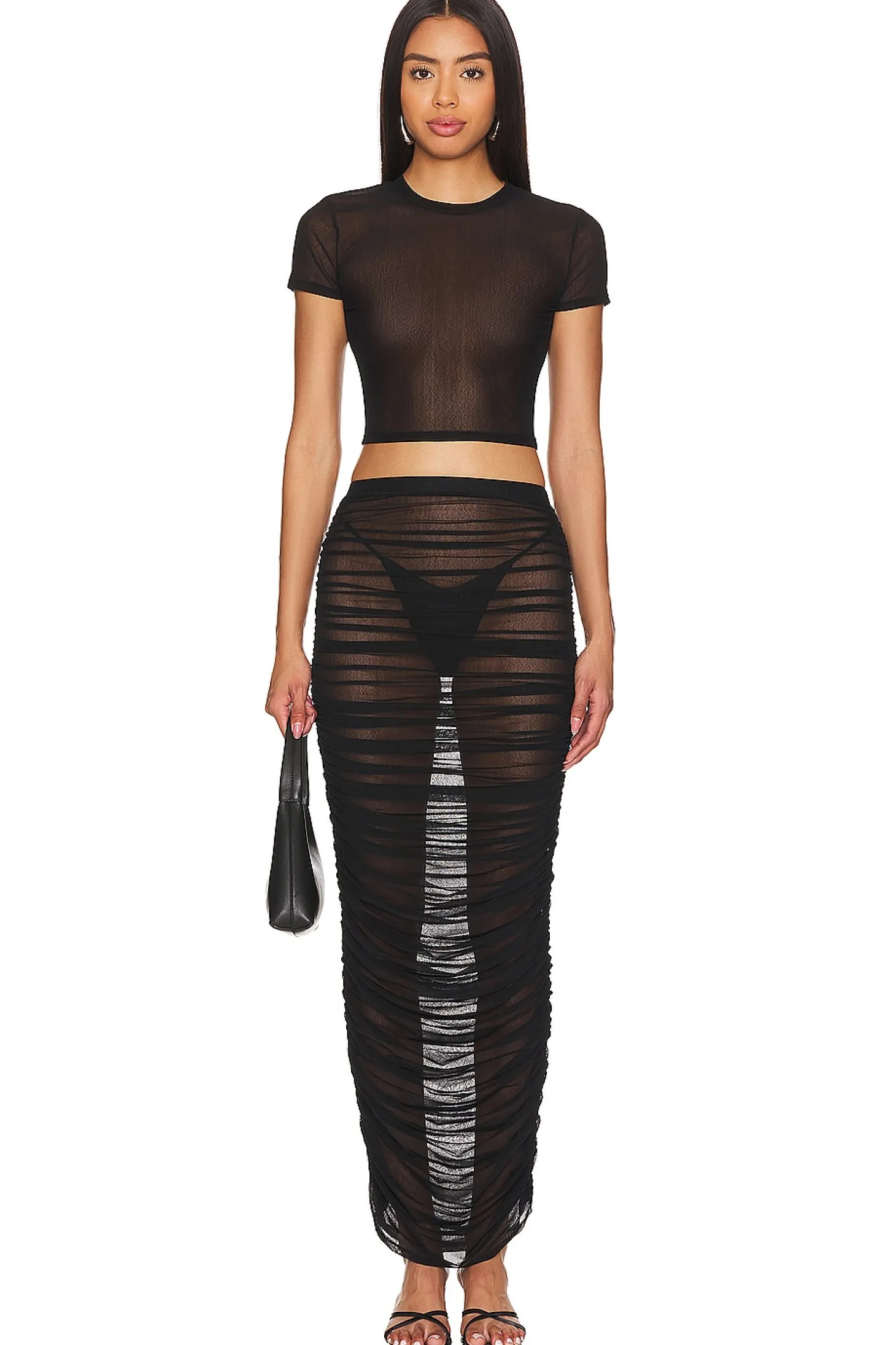 Isabella Sheer Maxi Skirt