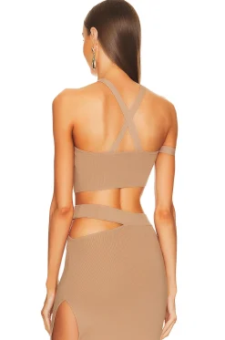 Ismane Knit Crop Top