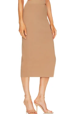 Ismane Knit Midi Skirt