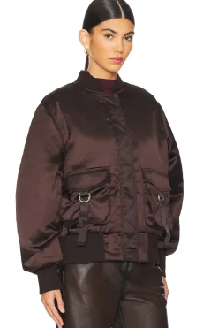 Isy Satin Bomber