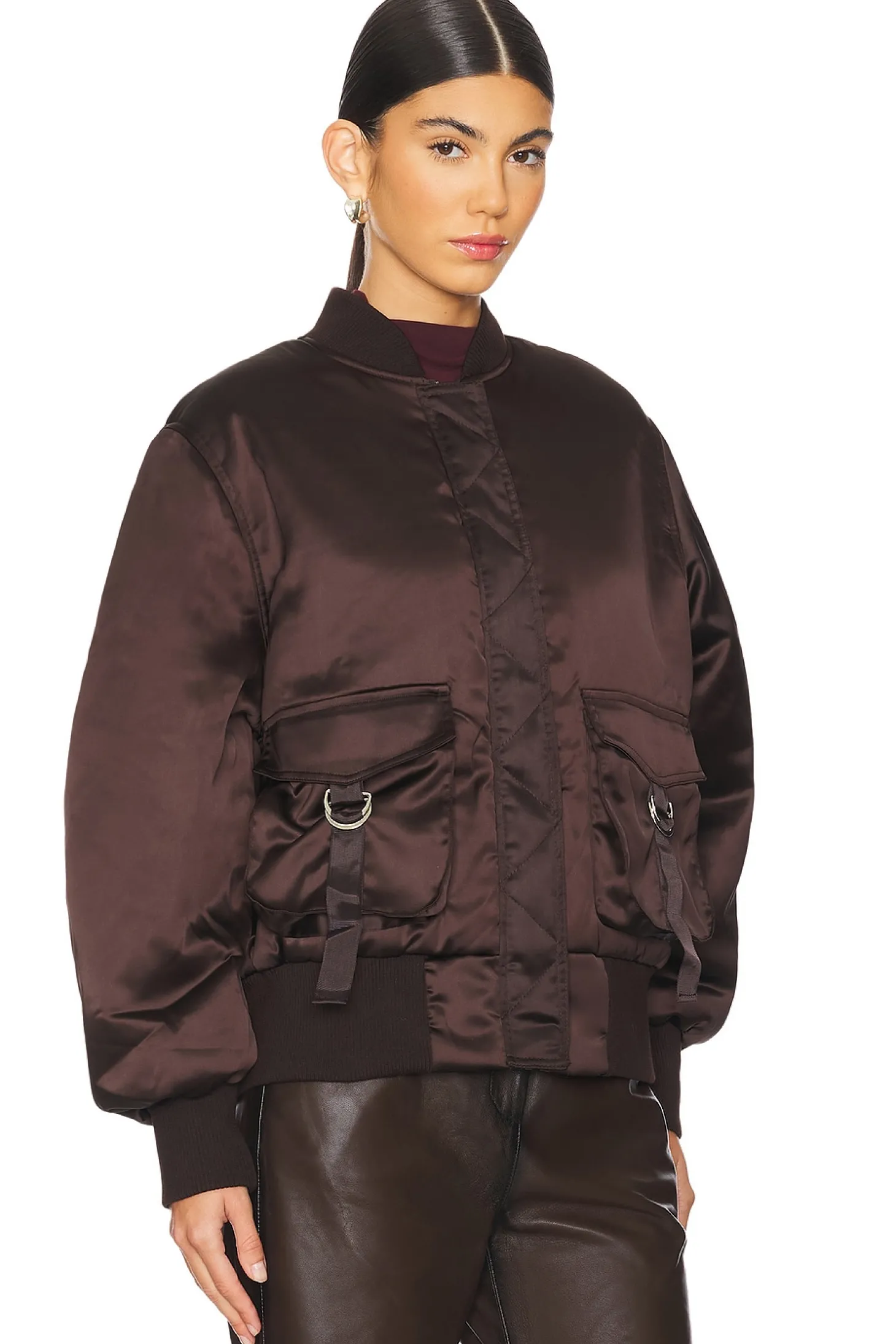 Isy Satin Bomber