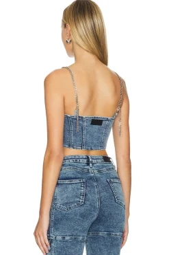 Jazzi Denim Top