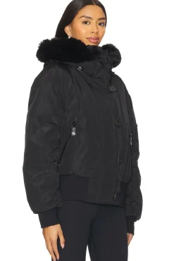 Jeanne Bomber Jacket With Faux Fur