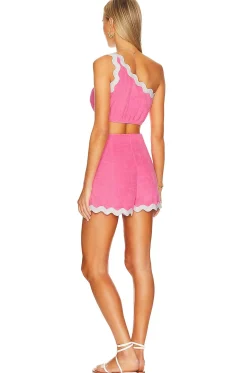 Jordan Crop Top And Mini Skirt Set