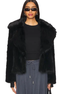 Josie 23" Faux Fur Jacket