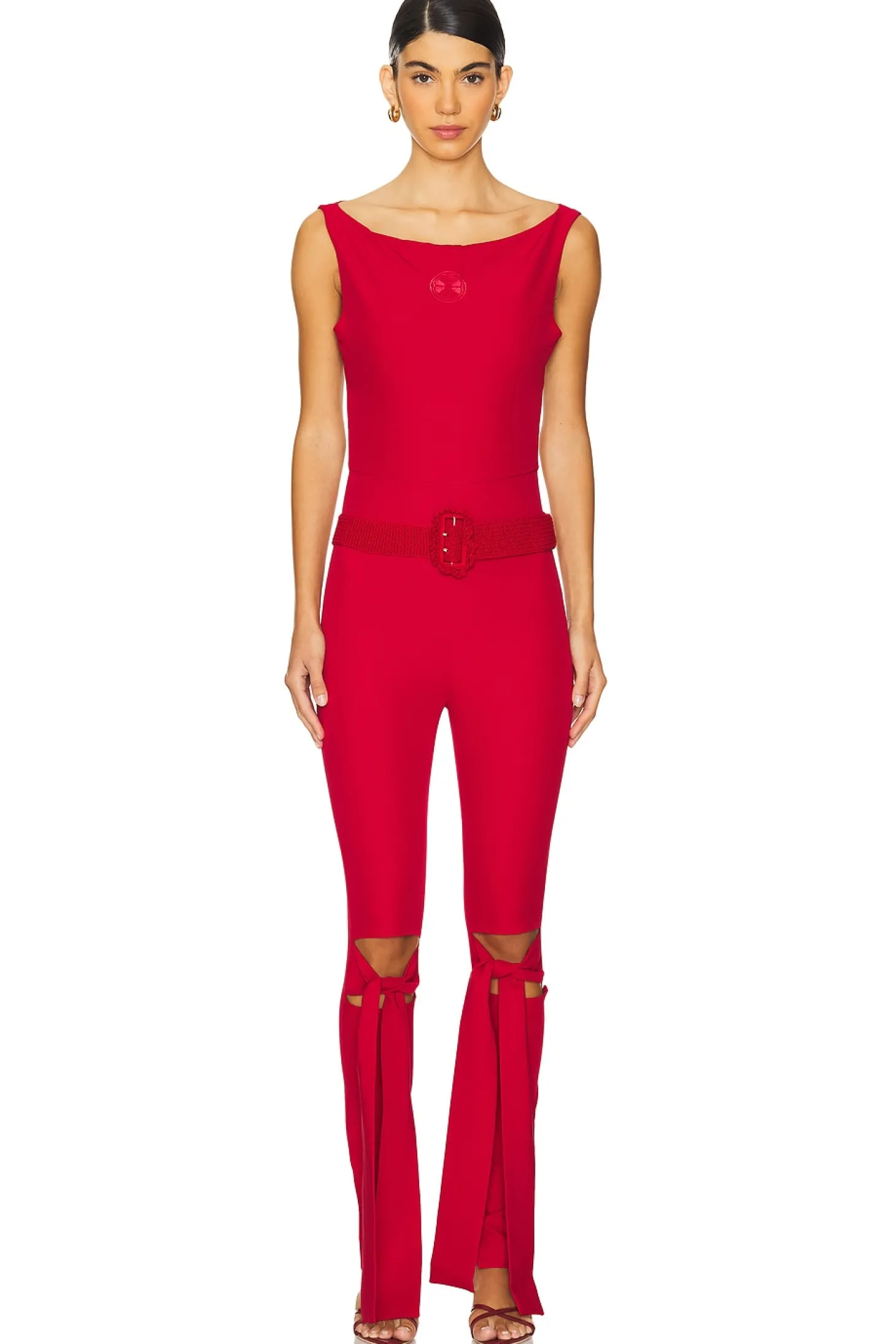 Jumpsuit With Embroidery Logo