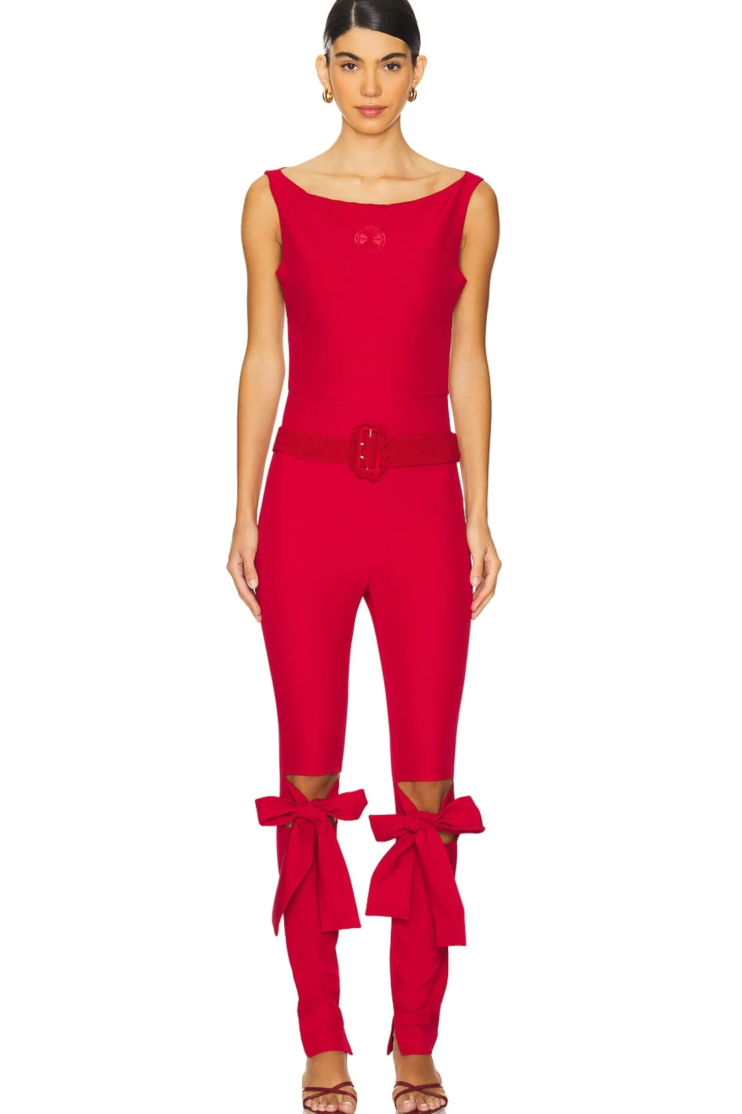 Jumpsuit With Embroidery Logo