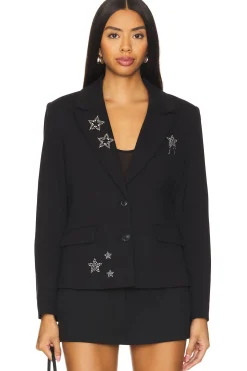 Junie Rhinestone Star Blazer
