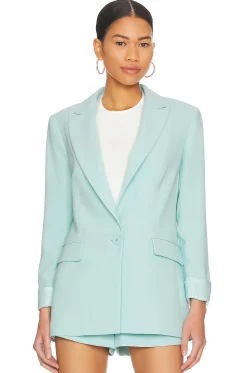Justine Roll Cuff Blazer