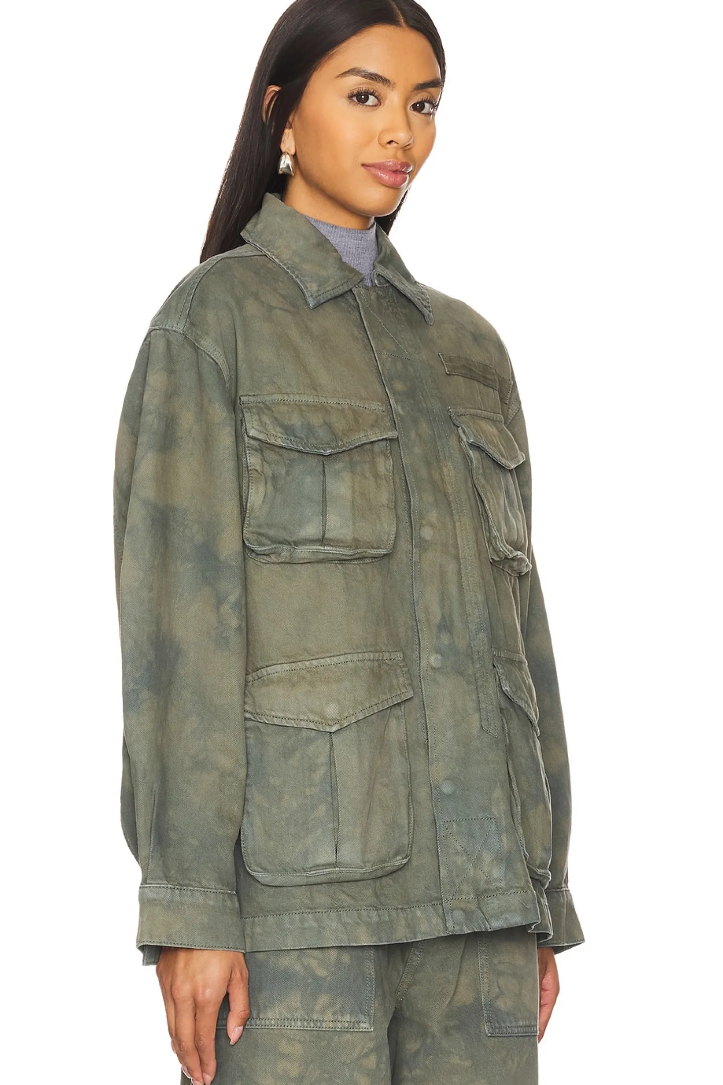 Kaia Oversized Drawstring Jacket