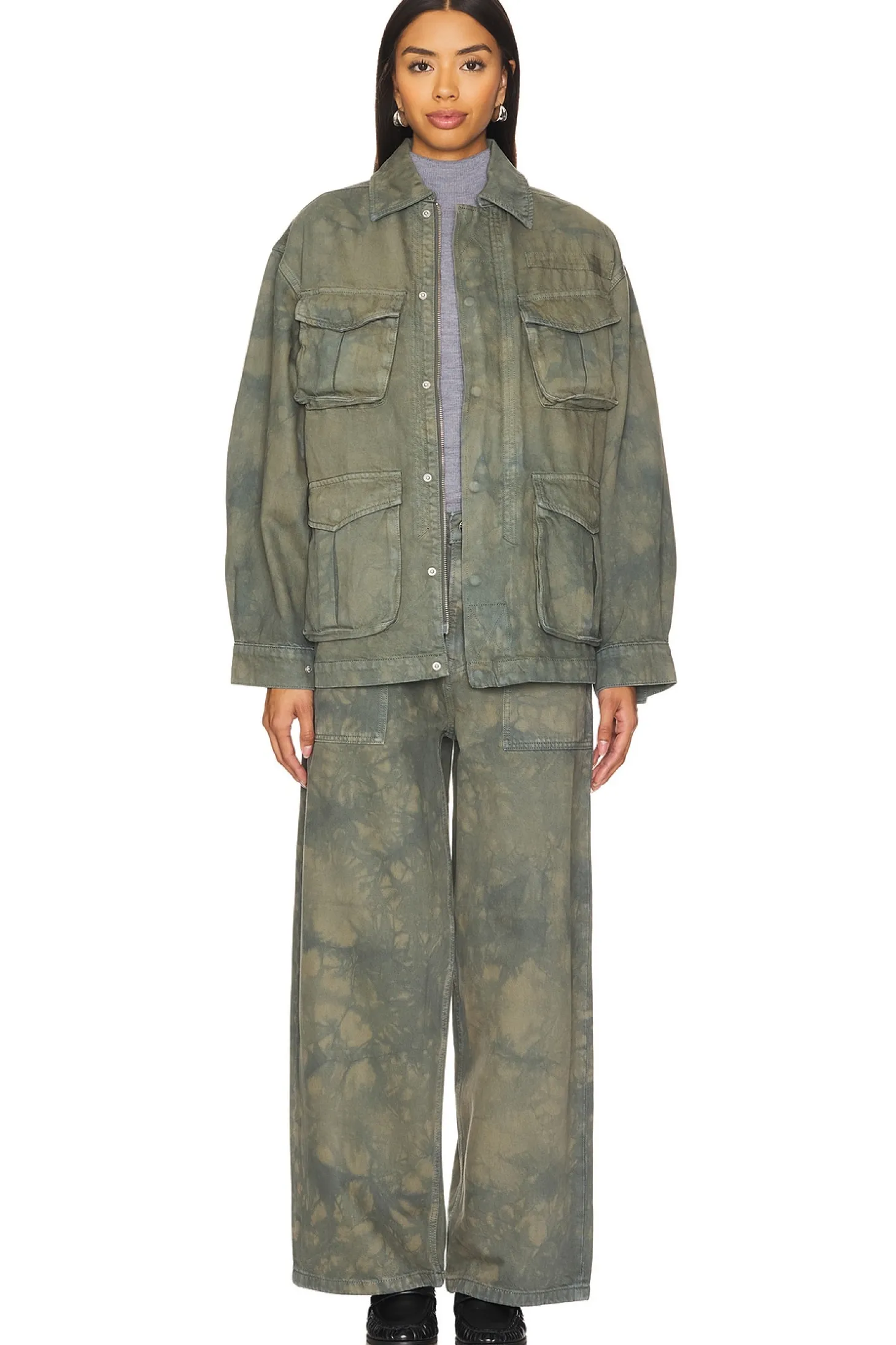 Kaia Oversized Drawstring Jacket