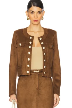 Karson Faux Suede Jacket