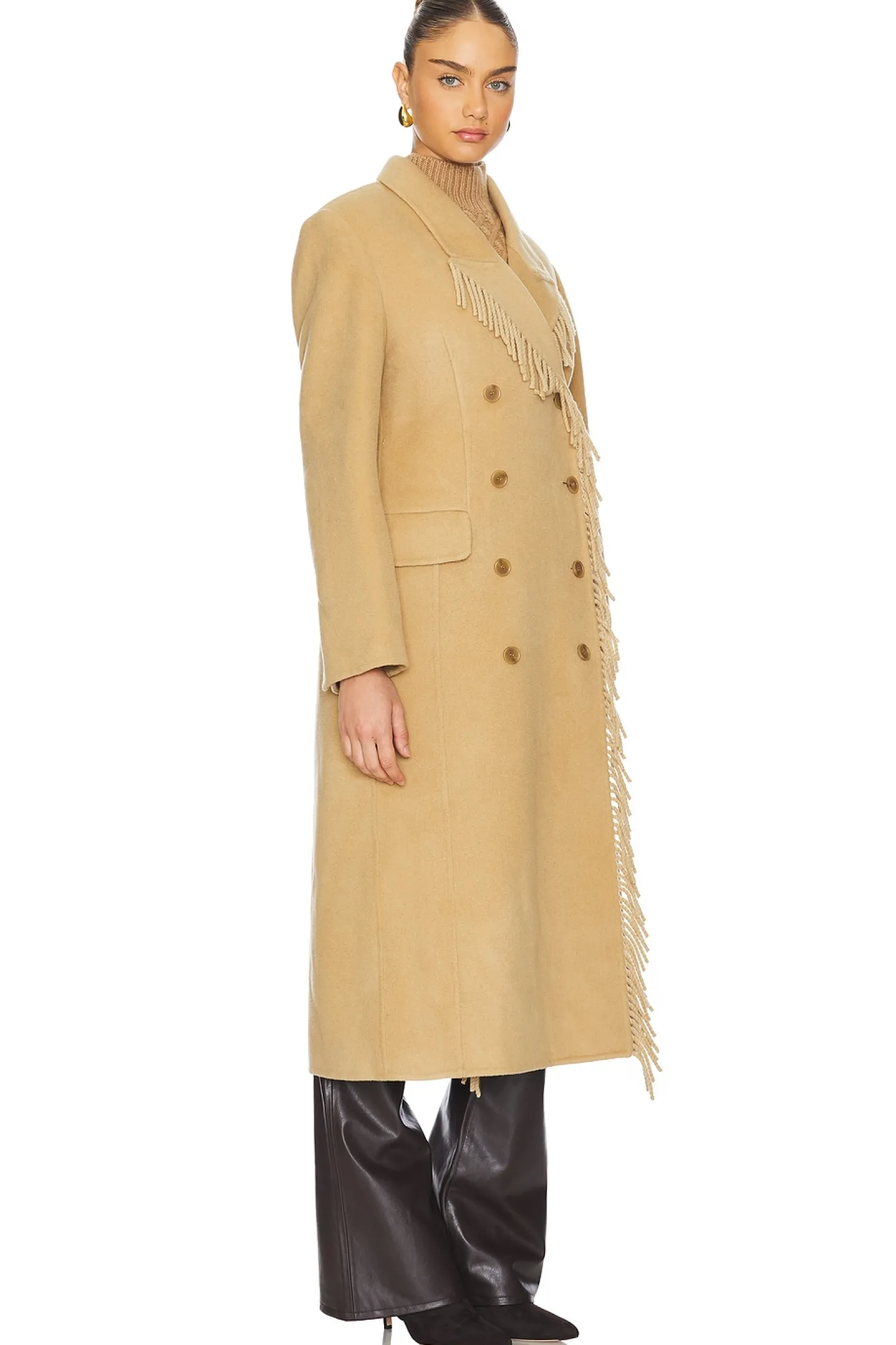 Kate Fringe Coat