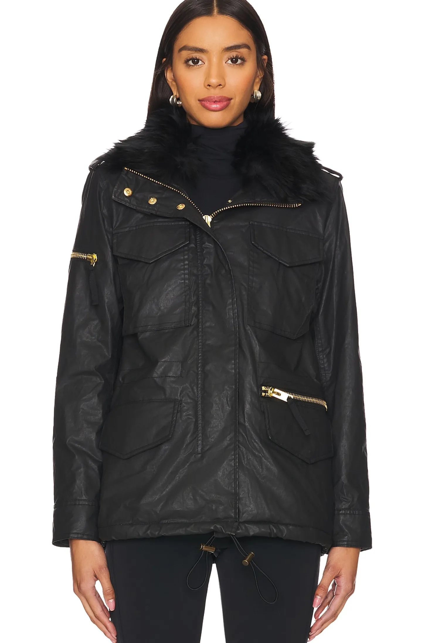 Kate Shearling Trimmed Parka