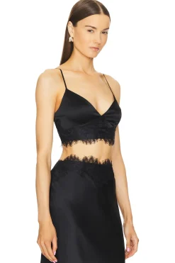 Kelvis Lace Trim Bra Top