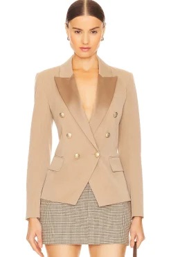 Kenzie Cont Lapel Blazer