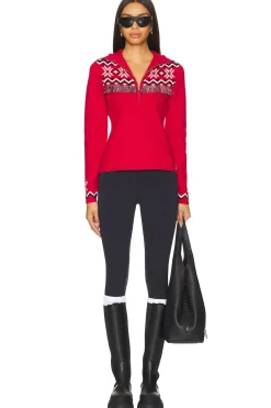 Keystone Blanche Half Zip Sweatshirt